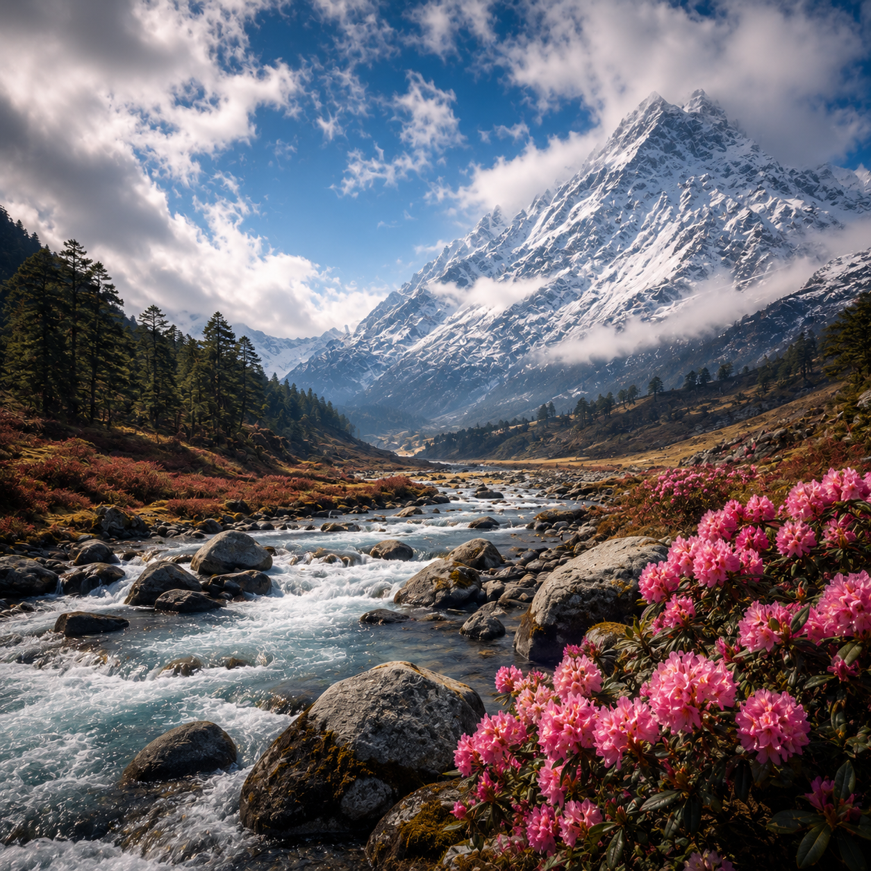 North Sikkim Frozen Lake