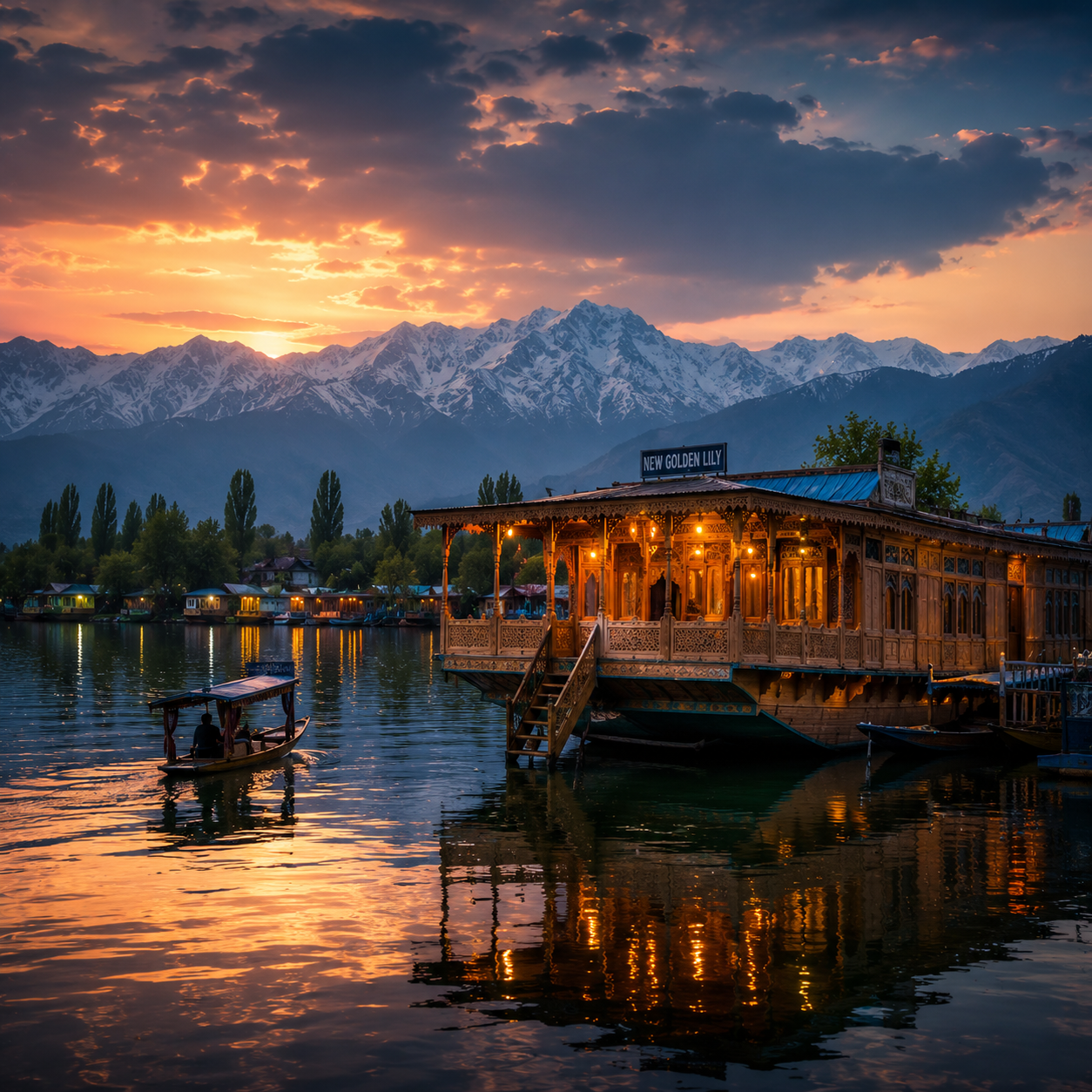 Kashmir Valley Houseboat